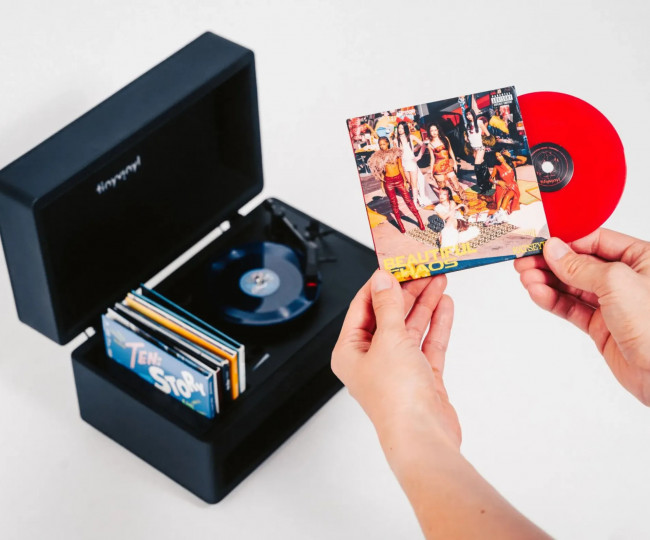 Мініатюрний вініловий програвач  Tiny Vinyl Player